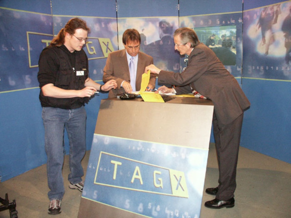 Der Countdown läuft: Die letzten Minuten vor der Live-Sendung...