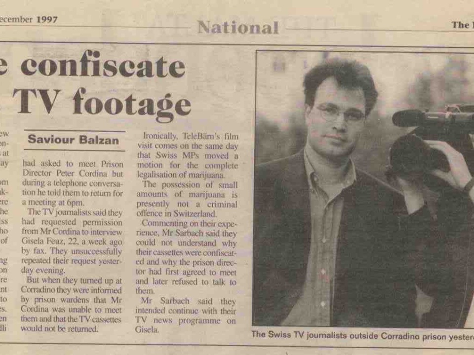 Brisante Auslandreportage in Malta: Bildmaterial von den Behörden konfisziert